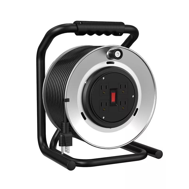 4 prese in metallo bobina in metallo 120ft 4 prese in metallo bobina in metallo 120ft