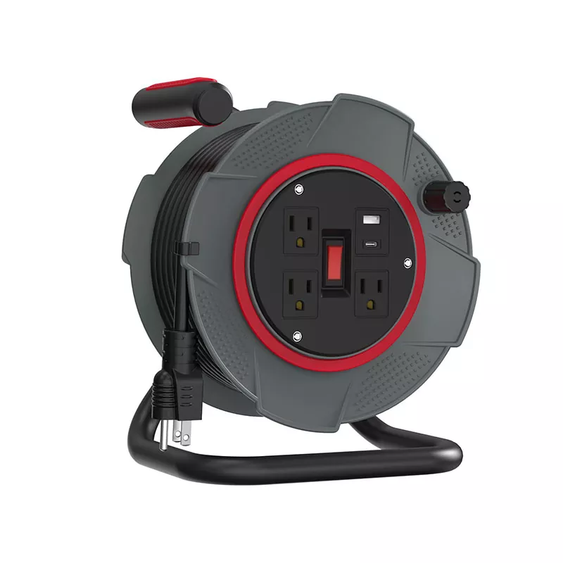3outlets rullino di plastica in plastica USB 45ft
