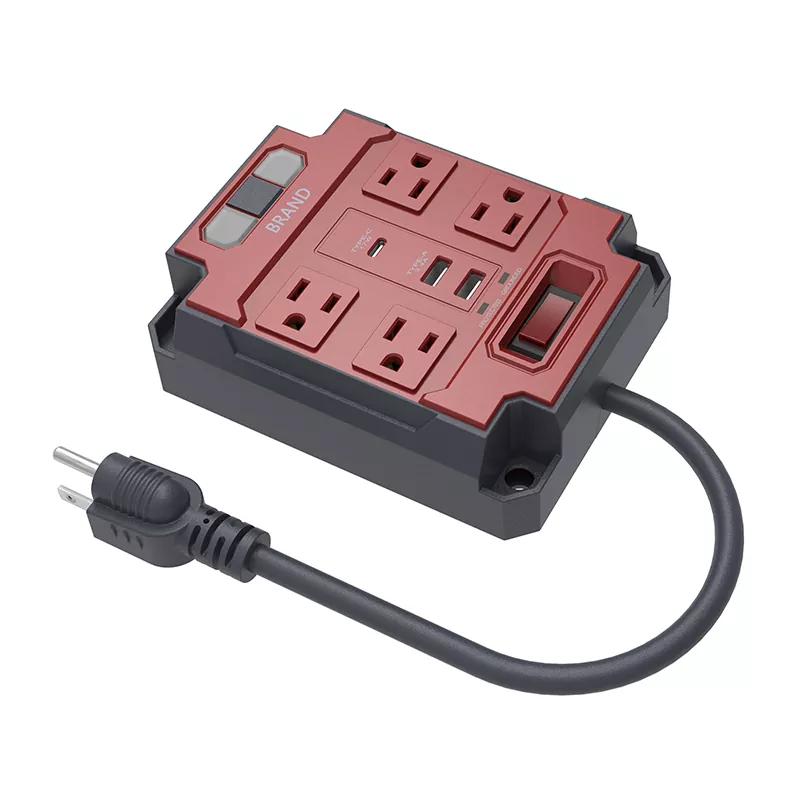 Ciabatta a 4 prese con luce Ciabatta a 4 prese con luce